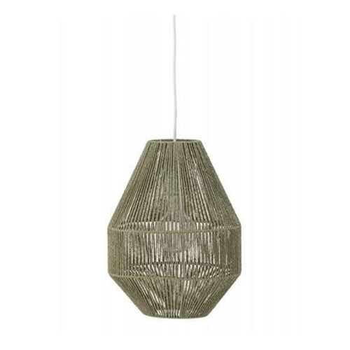 Bloomingville - Suspension Fibre De Papier Bloomingville Sacco  - Vert