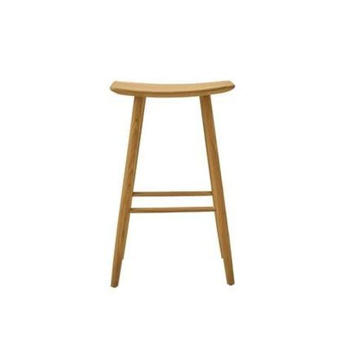 Bois Dessus Bois Dessous - Tabouret En Teck Massif 75 Cmambre - Naturel