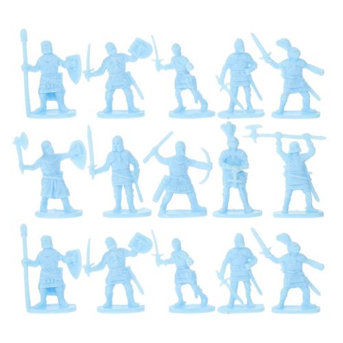 200Pcs Figurines De Soldat Jouet Médiéval Mini Figurines D'action Mini Figurines De Soldats Mini