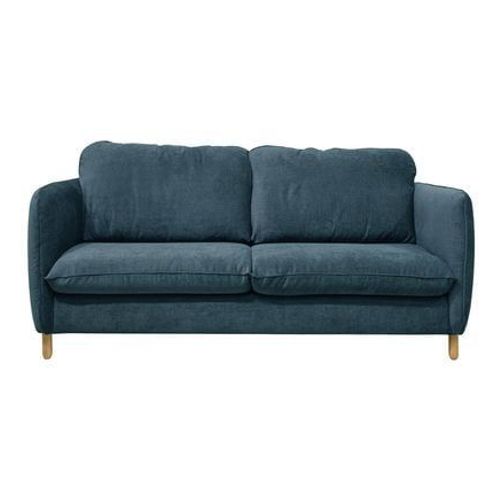 Camif - Canapé Convertible Tissu Chenillé Portimo - Bleu