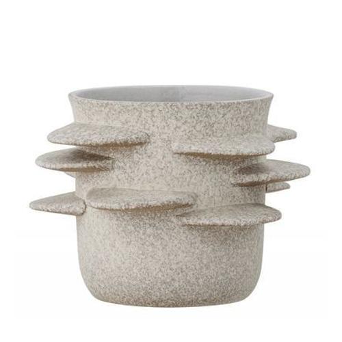 Bloomingville - Cache-pot design grès Bloomingville Herold - Beige