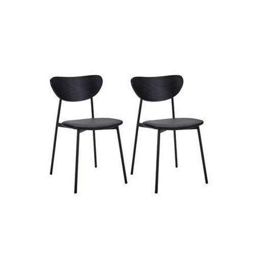 House Doctor - Chaise Salle À Manger Classique House Doctor Hd Must Set 2 - Noir
