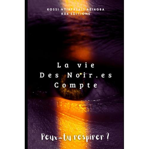 La Vie Des Noir.E.S Compte: French Version Of 'black Life Matter'