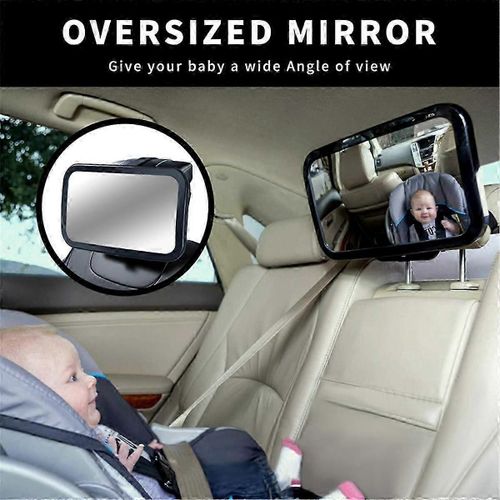 Unique Baby Car Seat Rear View Mirror Facing Back Infant Kids Child Toddler Ward Safety Mirror