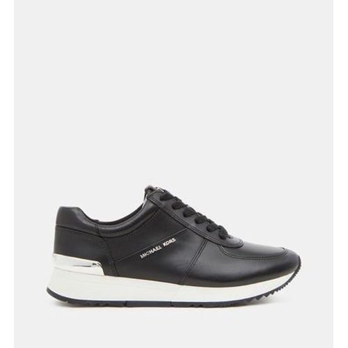 Michael Michael Kors Baskets Basses Allie Cuir Noir