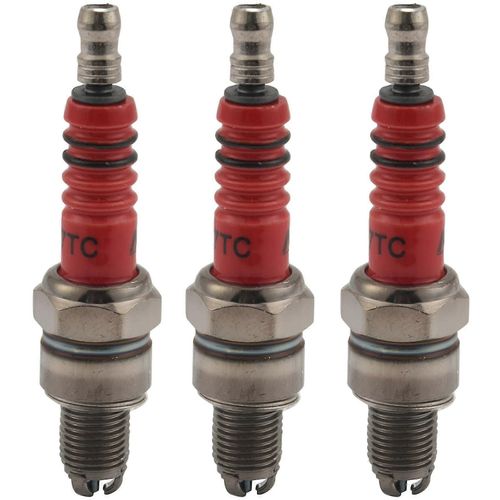 3pcs A7tc, Triple Électrode Pour Gy6 50 Cc 70cc 90 Cc 110cc 125 Cc 150cc Atv Dirt Bikes Scooters & K