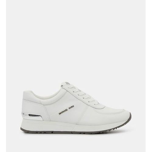 Michael Michael Kors Baskets Basses Allie Cuir Blanc