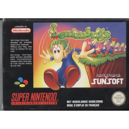 Lemmings Snes Super Nintendo