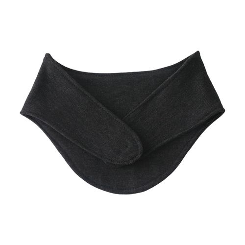 Écharpe Chaude Pour Hommes Et Femmes, Écharpe Chaude, Douce Et Confortable, Design De Couleur Unie, Enveloppe De Cou Respirante À Séchage Rapide-Noir