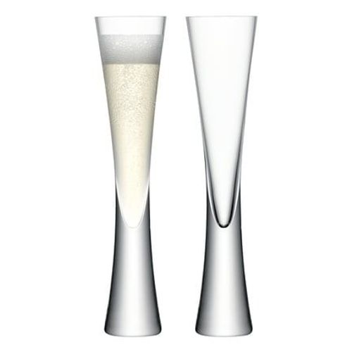 Lsa - 2 Flã»Tes Ã  Champagne Verre 170 Ml  - Transparent