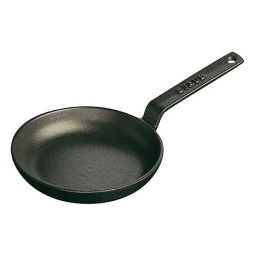 Staub - Poãªlette Ã  Blinis Minis Fonte Noir Ã12 Cm  - Noir