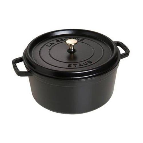 Staub - Cocotte Ronde En Fonte 30 Cm  8,35 L  - Noir