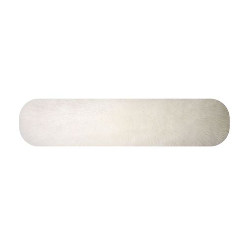 Col de garniture de capuche en fausse fourrure, peluche douce et moelleuse, chaude, plusieurs couleurs disponibles, vêtements de bricolage, col de couture pour vêtements en coton, vestes, chapeau-Blanc