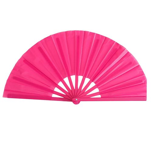 Éventail À Main Pliable Pour Femmes, Éventail Chinois De Tai Chi, Vintage, Pour Festival, Danse, Cosplay, Fête De Mariage-Rose Rouge