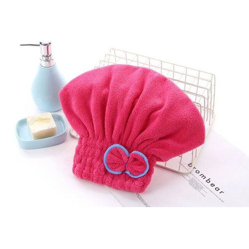 Lot De 3 Bonnets De Douche Séchants 3 Couleurs, Serviette De Douche Et Bonnet De Douche Spa, Serviette De Tête À Séchage Rapide, Serviette Absorbante Pour Enfants