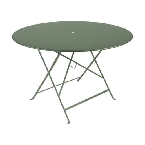 Fermob - Table Pliable Bistro Acier Cactus Ø117 Cm - Vert