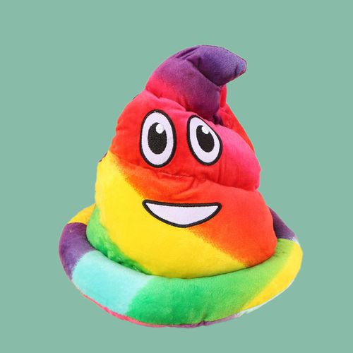 Chapeau De Connard Pour Homme, Marron, Taille Unique, Smiley, Accessoire, Soirée À Thème - Dégradé De Couleurs