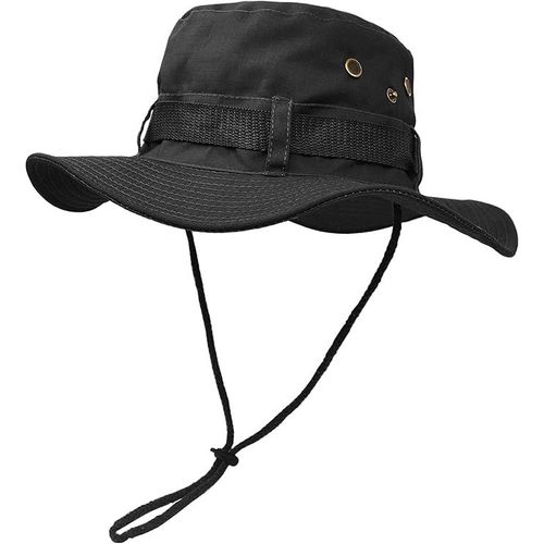 Chapeau De Soleil À Large Bord Extérieur, Couche Double Style D¿Armée De Combat Classique Jungle Chapeau De Soleil Pour Pêche, Chasse, Camping