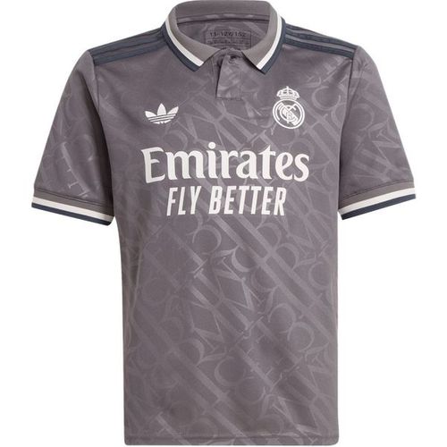 Real Madrid Unisex Jerseys/Réplicas - Gris - Taille: 159 - 164 Cm - Poly Mesh - Foot Locker