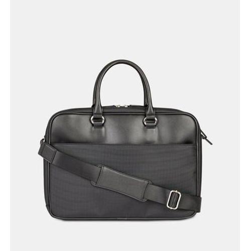 Galeries Lafayette - Sac porte-documents New Gabor toile - Noir