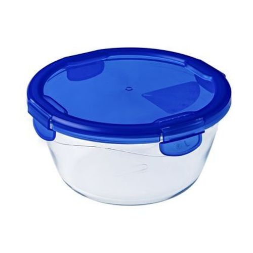 Pyrex - Plat rond avec couvercle Cook&Go Ã20 cm 1,6L  - Transparent