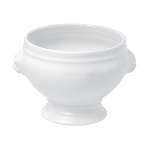 Revol - Soupière Tête De Lion Porcelaine Blanc Ø11,5 Cm 35 Cl  - Blanc