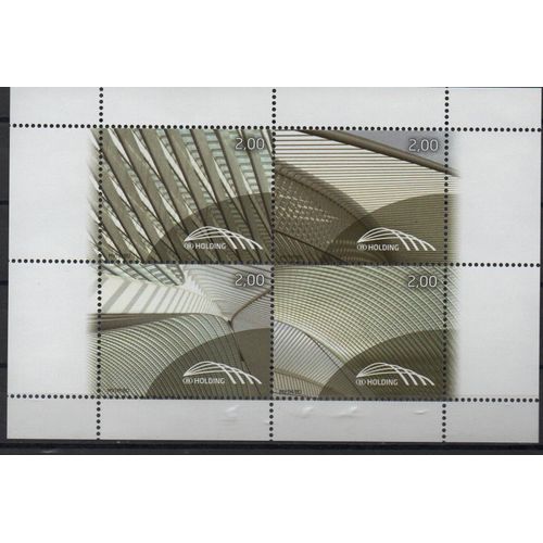 Belgique Timbre La Gare De Liège 2009