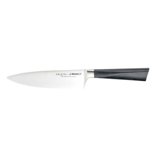 Cristel - Couteau De Chef Cristel By Marttiini Acier Forgé L21 Cm  - Noir