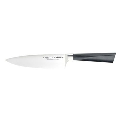 Cristel - Couteau De Chef Cristel By Marttiini Acier Forgé L16 Cm - Noir