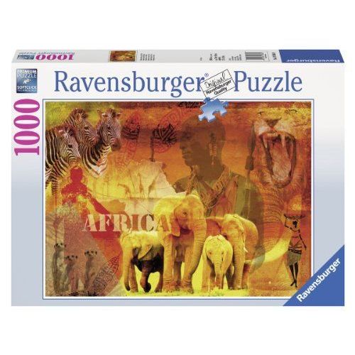 Ravensburger - 19366 - Puzzle Classique - Impressions D'afrique - 1000 Pièces