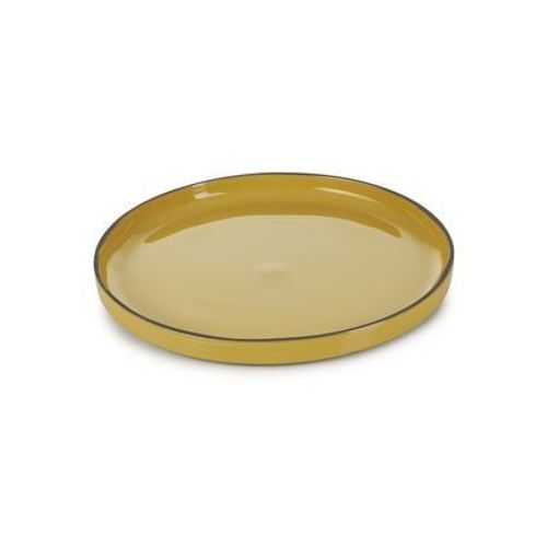 Revol - Assiette Plate Caractère Céramique Curcuma Ø26 Cm - Beige