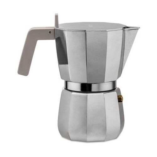 Alessi - Cafetière à espresso Moka 6 tasses  - Gris