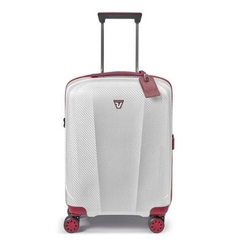 Roncato - Valise rigide cabine 4R 55 cm - Blanc