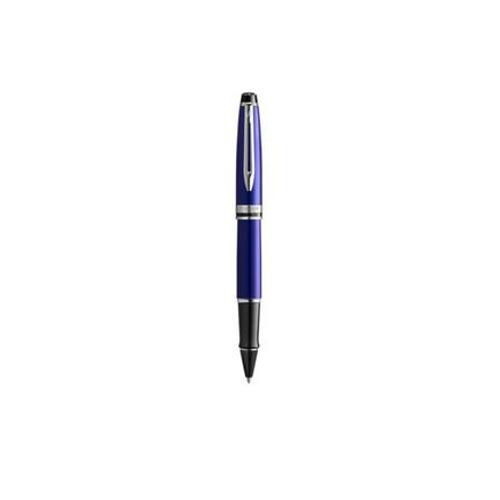 Waterman - Stylo Roller Expert Bleu Avec Pointe Fine  - Bleu