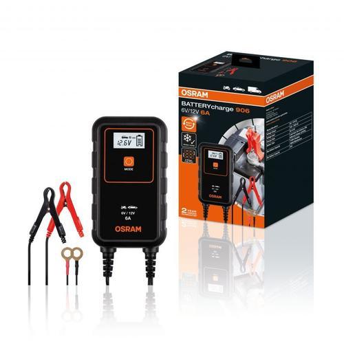 Chargeur De Batterie Auto Osram Batterycharge 906 Oebcs906