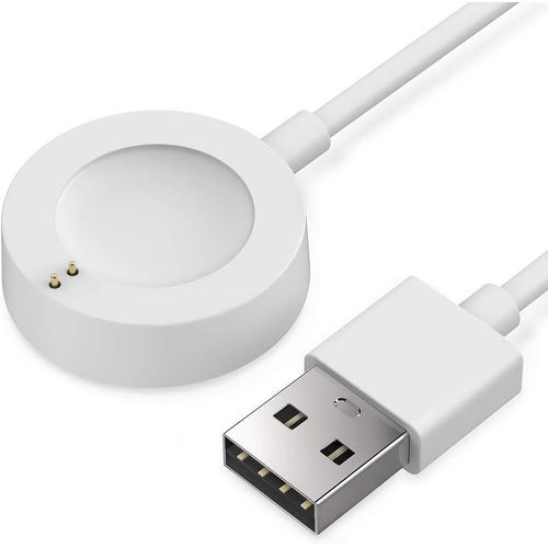 Anwxai-Chargeur Compatible Avec Fossil Gen 4/5/5e/6,Emporio Armani,Skagen Falster 2,Misfit Vapor 2,Diesel Guard 2.5,Michael Kors Runway - Câble De Chargement Usb 100cm - Smartwatch Accessoires