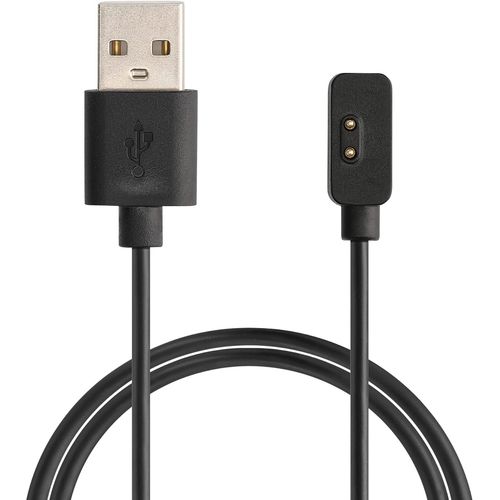 Anwxai-Câble Usb Compatible Avec Xiaomi Mi Band 7 Pro/Poco Watch/Redmi Watch 3 / Watch 2 Lite Câble - Câble Rechange Chargeur Fitness Tracker Montre Connectée - Noir