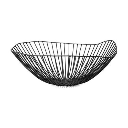 Serax - Corbeille à fruit Cesira métal noir Ø39 x 13 cm - Noir