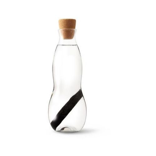 Black + Blum - Carafe Verre Soufflé Eau Good Charcoal Filter 100 Cl - Transparent