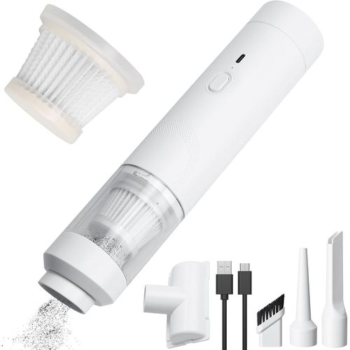 anwxai-Aspirateur À Main Sans Fil,Aspirateur Voiture Puissant 4 En 1,11000Pa Rechargeable Aspirateur Voiture Puissant Avec Usb-C Charge Rapide,Souffleur Pc Et Voiture Pour Maison,Bureau,Poils D'Animaux