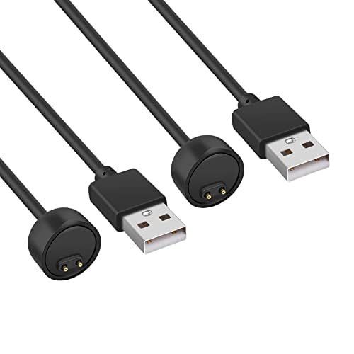 Anwxai-2 Pièces Chargeur Compatible Pour Mi Band 6 / Mi Band 5 / Mi Band 7,Câble De Charge Usb Remplacement Adaptateur Charge Montre Pour Bracelet Xiaomi Montre Intelligente Xiaomi Mi Band 5/6/7