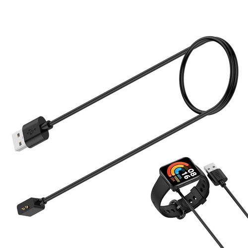Anwxai-Magnétique Chargeur Montre Connectée,1m Câble Usb Pour Montre Connectée,Cable Usb Remplacement Charge Montre,Chargeur Compatible Avec Redmi Watch 3/2 Lite/Smart Band Pro/Mi Band 7 Pro