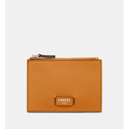 Lancel - Porte-cartes zippÃ© Ninon en cuir  - Beige