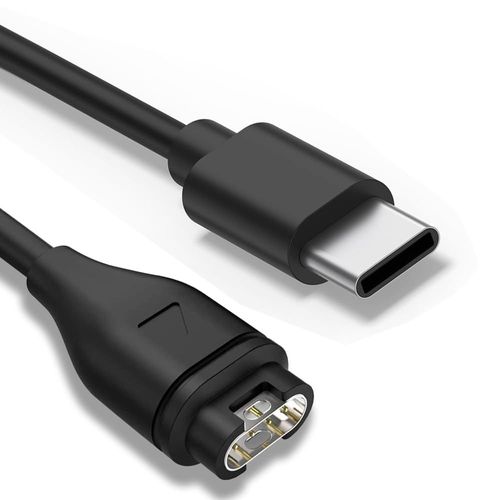 Anwxai-Type C Chargeur Montre Cable Compatible Avec Garmin Fenix 7 7x 7 Pro,6 6s 6x Pro,Fenix 5 5s 5x Plus,Forerunner 165 265 965 955 745 45 55 255,Vivoactive 3 4 4s,Venu 2 3 3s,Instinct 2,Epix 2 Pro