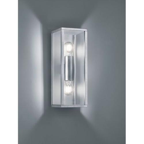 Trio Lighting - Applique Extérieure Garonne 2 X E27 Aluminium - Gris