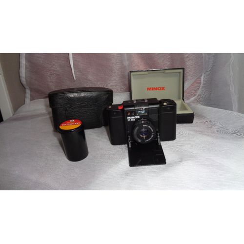 Minox 35 mb + pellicule 35 mm + pile + boite + housse