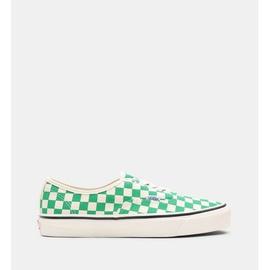 Vans damier vert hot sale