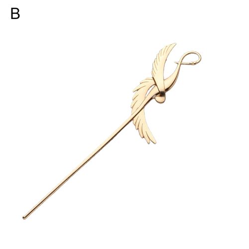 Bâton De Cheveux En Forme D'oiseau, Fausses Perles Décoratives, Pompon, Style Ancien, Épingle À Cheveux, Pendentif Gourde, Fourchette À Cheveux, Accessoires De Costume-B