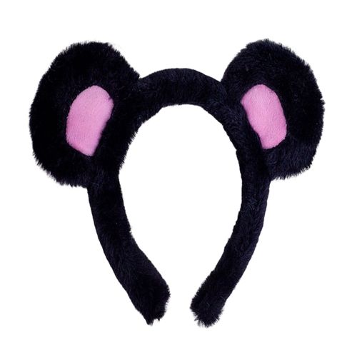 Bandeau Décoratif Oreilles D'ours Pour Fille, Cerceau En Peluche De Dessin Animé, Maquillage, Lavage Du Visage, Bandeau Cosplay D'halloween-B