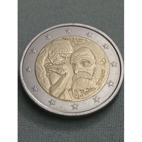 2 Euro 2017 France (Auguste Rodin)